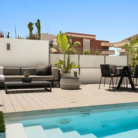 شقة Sky Penthouse - Private Rooftop Pool ماربيا